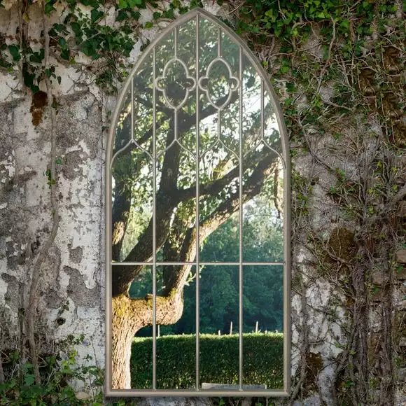 Dunelm Buttercup Garden Outdoor Mirror, 160x85cm 3 Dunelm Buttercup Garden Outdoor Mirror, 160x85cm