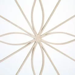 Dunelm Rose Petal Round Garden Mirror 90cm -All Mirrors Store 30780672 alt02