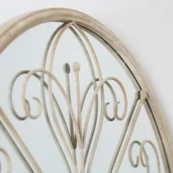 Dunelm Summer Orchid Round Garden Mirror, 90cm 9 Dunelm Summer Orchid Round Garden Mirror, 90cm -All Mirrors Store 30780673 alt02