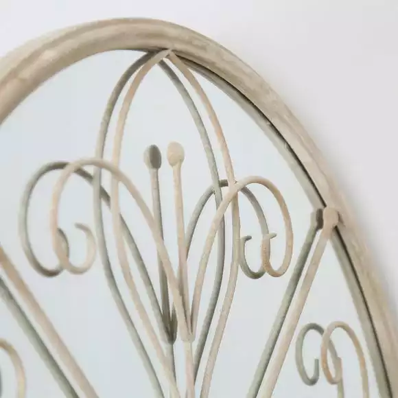 Dunelm Summer Orchid Round Garden Mirror, 90cm 5 Dunelm Summer Orchid Round Garden Mirror, 90cm - Image 3