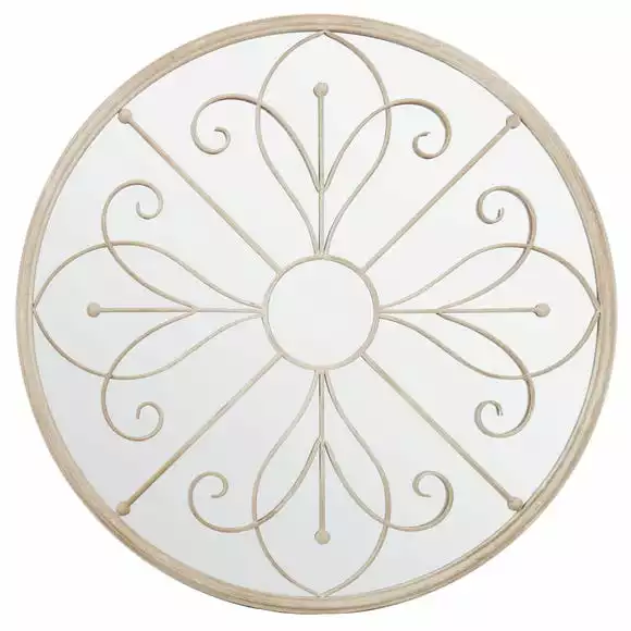 Dunelm Summer Orchid Round Garden Mirror, 90cm 7 Dunelm Summer Orchid Round Garden Mirror, 90cm - Image 5