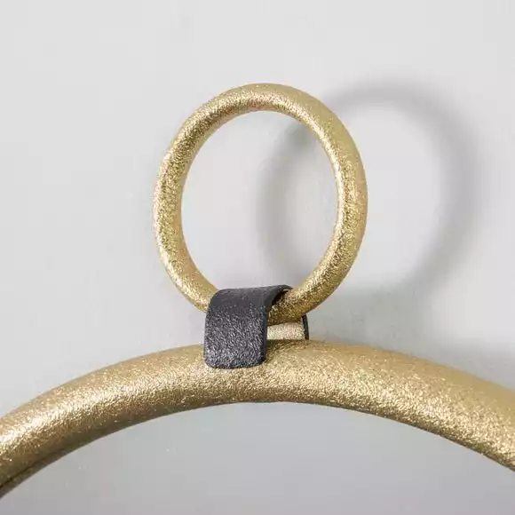 Cedar & Sage Orient Round Wall Mirror, 40x45cm 4 Cedar & Sage Orient Round Wall Mirror, 40x45cm - Image 2