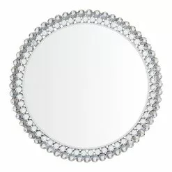 Cedar & Sage Elida Round Wall Mirror, 60cm -All Mirrors Store 30797697 alt02