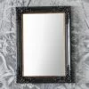 Cedar & Sage Patton Wall Mirror, Antique Black 80x109cm