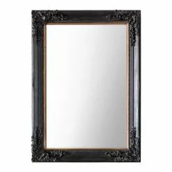 Cedar & Sage Patton Wall Mirror, Antique Black 80x109cm -All Mirrors Store 30797727 alt02