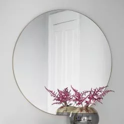 Cedar & Sage Elmira Round Wall Mirror, 100cm 6 Cedar & Sage Elmira Round Wall Mirror, 100cm -All Mirrors Store 30797732 alt01
