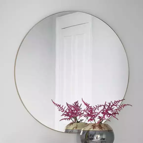 Cedar & Sage Elmira Round Wall Mirror, 100cm 4 Cedar & Sage Elmira Round Wall Mirror, 100cm - Image 2