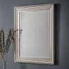 Cedar & Sage Brenton Rectangle Mirror, Brushed Steel 64x79cm -All Mirrors Store 30797733