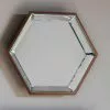 Cedar & Sage Set Of 6 Parc Hexagon Mirrors, 35cm