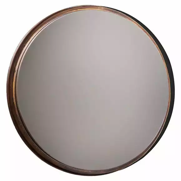 Cedar & Sage Set Of 2 Ruse Round Wall Mirrors, 31cm 5 Cedar & Sage Set Of 2 Ruse Round Wall Mirrors, 31cm - Image 3