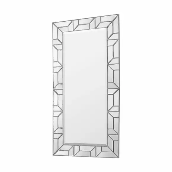 Cedar & Sage Vera Leaner Mirror, Silver 158x80cm 4 Cedar & Sage Vera Leaner Mirror, Silver 158x80cm - Image 2