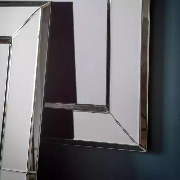 Cedar & Sage Valenca Rectangle Wall Mirror, 80x106cm 5 Cedar & Sage Valenca Rectangle Wall Mirror, 80x106cm - Image 3