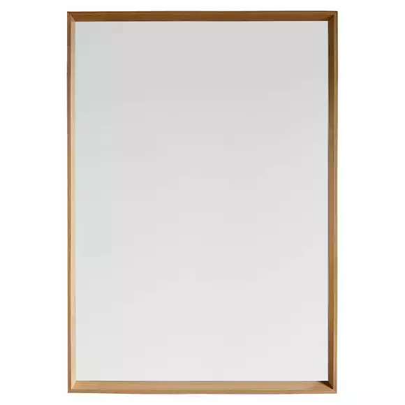 Cedar & Sage Petra Wall Mirror, Oak 74x105cm 5 Cedar & Sage Petra Wall Mirror, Oak 74x105cm - Image 3