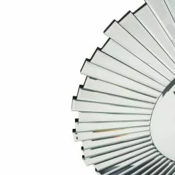 Pacific Lifestyle Starburst Round Mirrored Glass Wall Mirror, 80cm -All Mirrors Store 30803467 alt03