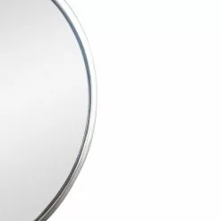 Pacific Lifestyle Metal Round Wall Mirror, Silver 61cm -All Mirrors Store 30803470 alt03