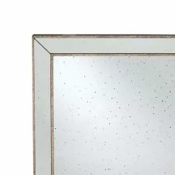 Pacific Lifestyle Rectangular Antique Gold Metal & Foxed Glass Mirror, 60x90cm -All Mirrors Store 30803471 alt02