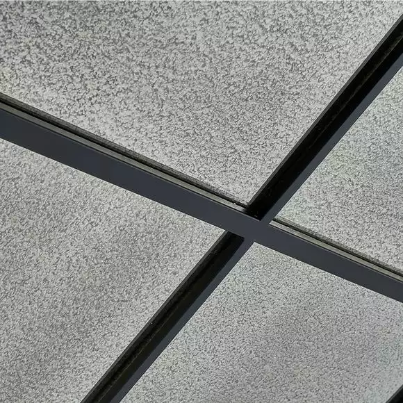 Pacific Lifestyle 12 Pane Metal Floor Mirror With Foxed Glass, Matt Black 100x200cm 5 Pacific Lifestyle 12 Pane Metal Floor Mirror With Foxed Glass, Matt Black 100x200cm - Image 3