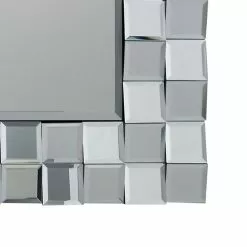 Pacific Lifestyle Mirrored Glass Tile Square Wall Mirror, 65cm -All Mirrors Store 30803475 alt03