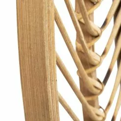 Pacific Lifestyle Bamboo Large Round Wall Mirror, 90cm -All Mirrors Store 30803478 alt03