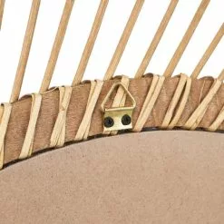 Pacific Lifestyle Bamboo Large Round Wall Mirror, 90cm -All Mirrors Store 30803478 alt04