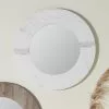 Pacific Lifestyle Marble Veneer Round Wall Mirror, White 80cm 1 Pacific Lifestyle Marble Veneer Round Wall Mirror, White 80cm -All Mirrors Store 30803517